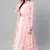 SHUBHKALA WHITE THREAD embroidered GEORGETTE SEMI STITCHED LEHENGA WITH KOTI