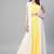 SHUBHKALA YELLOW THREAD embroidered GEORGETTE SEMI STITCHED LEHENGA WLLH KOTI