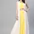 SHUBHKALA YELLOW THREAD embroidered GEORGETTE SEMI STITCHED LEHENGA WLLH KOTI