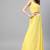 SHUBHKALA YELLOW THREAD embroidered GEORGETTE SEMI STITCHED LEHENGA WLLH KOTI