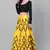 SHUBHKALA YELLOW EMBROIDERED ART SILK SEMI STITCHED LEHENGA WITH DUPATTA