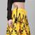 SHUBHKALA YELLOW EMBROIDERED ART SILK SEMI STITCHED LEHENGA WITH DUPATTA