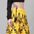SHUBHKALA YELLOW EMBROIDERED ART SILK SEMI STITCHED LEHENGA WITH DUPATTA