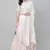 SHUBHKALA off-white georgette embroidered   Choli Blouse with   Lehenga Ghagra with    Dupatta