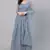 SHUBHKALA grey net embroidered   Choli Blouse with   Lehenga Ghagra with    Dupatta