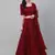 SHUBHKALA maroon net embroidered   Choli Blouse with   Lehenga Ghagra with    Dupatta