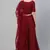 SHUBHKALA maroon net embroidered   Choli Blouse with   Lehenga Ghagra with    Dupatta