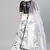 SHUBHKALA white organza embroidered   Choli Blouse with   Lehenga Ghagra with    Dupatta