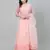 SHUBHKALA peach net embroidered   Choli Blouse with   Lehenga Ghagra with    Dupatta