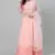 SHUBHKALA peach net embroidered   Choli Blouse with   Lehenga Ghagra with    Dupatta