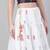           BHKALA white cotton embroidered   Choli Blouse with   Lehenga Ghagra with    Dupatta