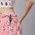 SHUBHKALA pink crepe printed   Choli Blouse with   Lehenga Ghagra with    Dupatta