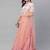 SHUBHKALA pink crepe printed   Choli Blouse with   Lehenga Ghagra with    Dupatta