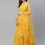 SHUBHKALA yellow crepe printed   Choli Blouse with   Lehenga Ghagra with    Dupatta
