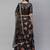 SHUBHKALA black crepe printed   Choli Blouse with   Lehenga Ghagra with    Dupatta