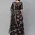 SHUBHKALA black crepe printed   Choli Blouse with   Lehenga Ghagra with    Dupatta
