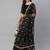 SHUBHKALA black crepe printed   Choli Blouse with   Lehenga Ghagra with    Dupatta