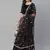 SHUBHKALA black crepe printed   Choli Blouse with   Lehenga Ghagra with    Dupatta