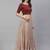 SHUBHKALA grey cotton printed   Choli Blouse with   Lehenga Ghagra with    Dupatta