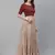 SHUBHKALA grey cotton printed   Choli Blouse with   Lehenga Ghagra with    Dupatta