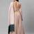 SHUBHKALA light-pink georgette brasso   Choli Blouse with   Lehenga Ghagra with    Dupatta