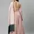 SHUBHKALA light-pink georgette brasso   Choli Blouse with   Lehenga Ghagra with    Dupatta