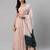 SHUBHKALA light-pink georgette brasso   Choli Blouse with   Lehenga Ghagra with    Dupatta