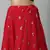 SHUBHKALA red georgette brasso   Choli Blouse with   Lehenga Ghagra with    Dupatta