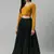 SHUBHKALA dark-green georgette brasso   Choli Blouse with   Lehenga Ghagra with    Dupatta