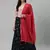 SHUBHKALA dark-green georgette brasso   Choli Blouse with   Lehenga Ghagra with    Dupatta