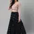 SHUBHKALA dark-green georgette brasso   Choli Blouse with   Lehenga Ghagra with    Dupatta