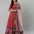 SHUBHKALA red art_silk printed   Choli Blouse with   Lehenga Ghagra with    Dupatta