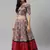 SHUBHKALA grey art_silk printed   Choli Blouse with   Lehenga Ghagra with    Dupatta