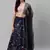 SHUBHKALA navy-blue art_silk embroidered   Choli Blouse with   Lehenga Ghagra with    Dupatta