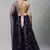 SHUBHKALA navy-blue art_silk embroidered   Choli Blouse with   Lehenga Ghagra with    Dupatta