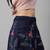 SHUBHKALA navy-blue art_silk embroidered   Choli Blouse with   Lehenga Ghagra with    Dupatta