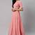 SHUBHKALA pink georgette embroidered   Choli Blouse with   Lehenga Ghagra with    Dupatta