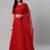 SHUBHKALA red net embroidered   Choli Blouse with   Lehenga Ghagra with    Dupatta