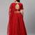 SHUBHKALA red net embroidered   Choli Blouse with   Lehenga Ghagra with    Dupatta