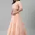 SHUBHKALA peach net embroidered   Choli Blouse with   Lehenga Ghagra with    Dupatta