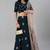 SHUBHKALA teal-blue georgette embroidered   Choli Blouse with   Lehenga Ghagra with    Dupatta