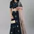 SHUBHKALA teal-blue georgette embroidered   Choli Blouse with   Lehenga Ghagra with    Dupatta
