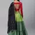SHUBHKALA green cotton embroidered   Choli Blouse with   Lehenga Ghagra with    Dupatta