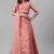SHUBHKALA pink silk printed   Choli Blouse with   Lehenga Ghagra with    Dupatta