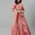 SHUBHKALA pink silk printed   Choli Blouse with   Lehenga Ghagra with    Dupatta