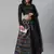SHUBHKALA black silk printed   Choli Blouse with   Lehenga Ghagra with    Dupatta