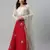 SHUBHKALA rani-pink georgette printed   Choli Blouse with   Lehenga Ghagra with    Dupatta