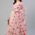 SHUBHKALA peach georgette printed   Choli Blouse with   Lehenga Ghagra with    Dupatta