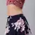 SHUBHKALA navy-blue silk printed   Choli Blouse with   Lehenga Ghagra with    Dupatta