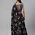 SHUBHKALA black silk printed   Choli Blouse with   Lehenga Ghagra with    Dupatta